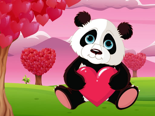 Sweet Valentine Pets Jigsaw online game