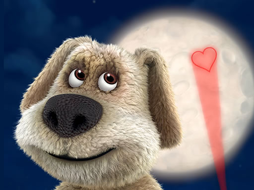 Talking Ben Hidden Stars online Puzzle game