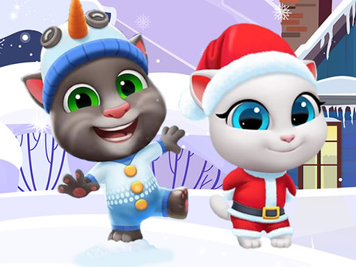 Talking Tom Hidden Bells online Puzzle game
