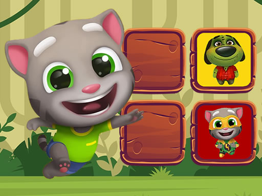 Talking Tom Memory online Puzzle game