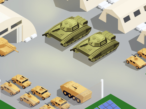 Tank Army Parking online game