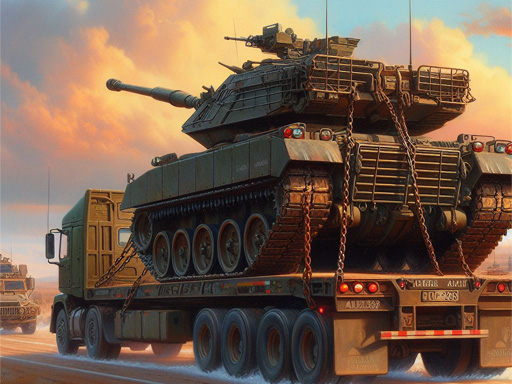 Tank Transporter online Adventure game