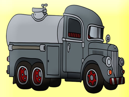 Tank Trucks Coloring online game