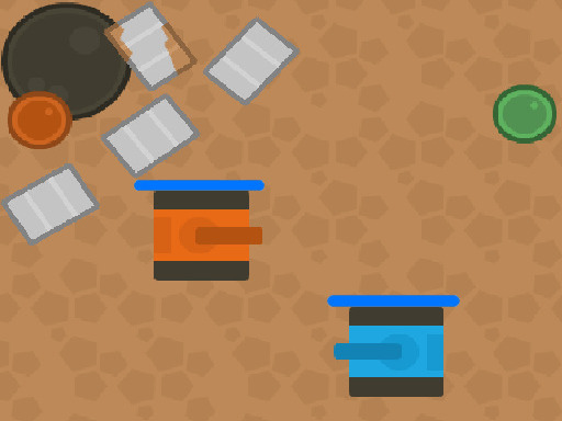 Tank War   Two Player  online game