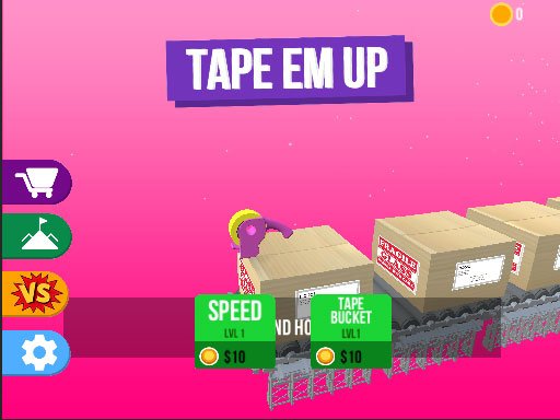 Tape Em Up : Tape The Box online game