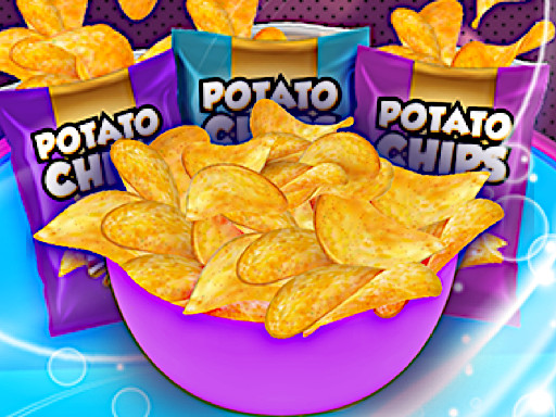 Tasty Potato Chips maker Girls online Hypercasual game