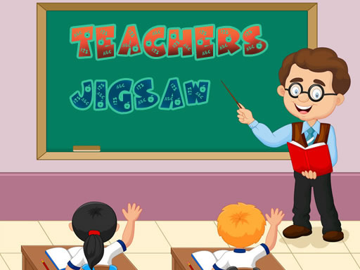 Teachers Jigsaw Game online game