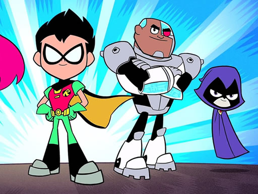 Teen Titans Jigsaw online game