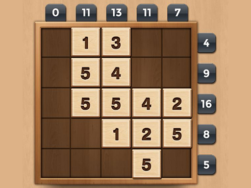 TENX - Wooden Number Puzzle Game online Puzzle game