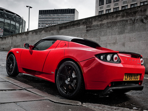 Tesla Roadster Slide online game