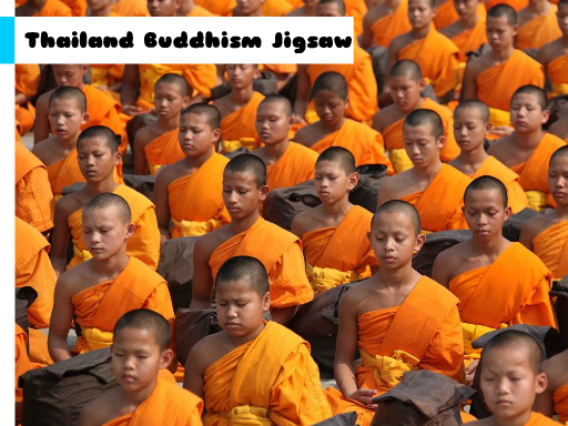 Thailand Buddhism Jigsaw online game