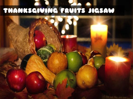 ThanksGiving Fruits Jigsaw online game