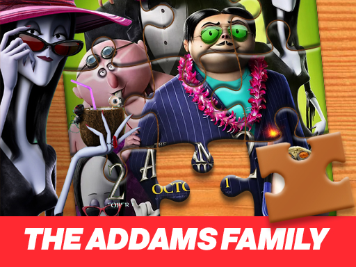 The Addams Family Jigsaw Puzzle online game