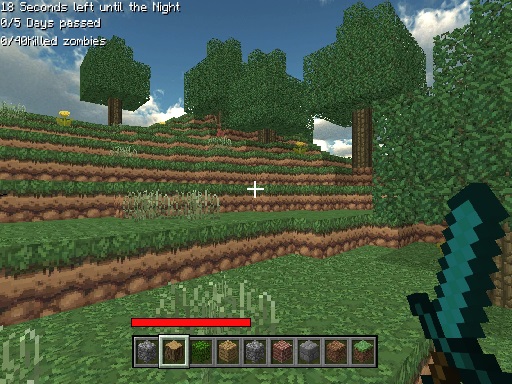The Minecraft free game online Action game