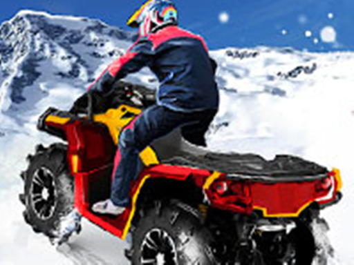 Thrilling Snow Motor - Crazy Snow Racing Game online game