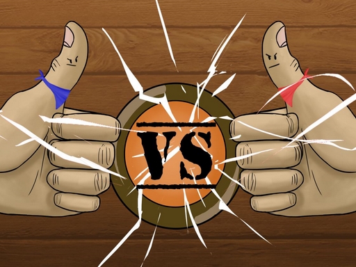 Thumb VS thumb online game