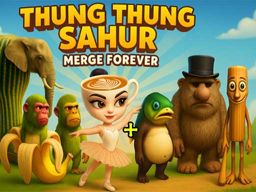 Thung Thung Sahur Merge Forever online Hypercasual game