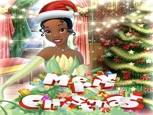 Tiana Princess Xmas DressUp online game