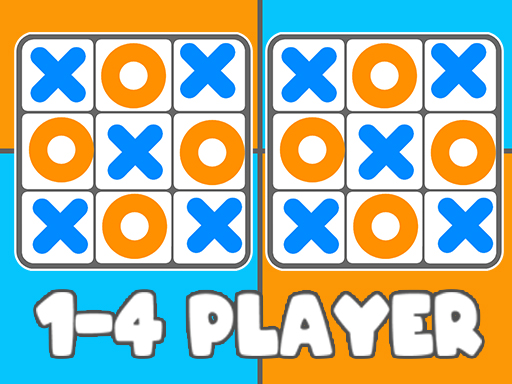 Tic Tac Toe 1-4 Player online game