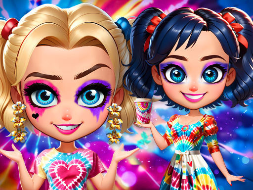 Tie Dye Explosion of Color online game