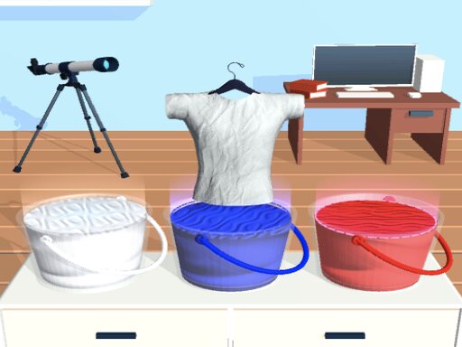 Tie Dyeing Cloths online game
