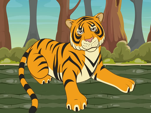 Tiger Jigsaw online game