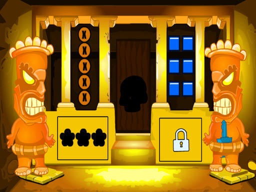Tiki Cave Escape online game