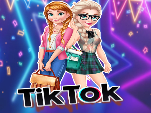 TikTok Trend: Elsa Frozen online game