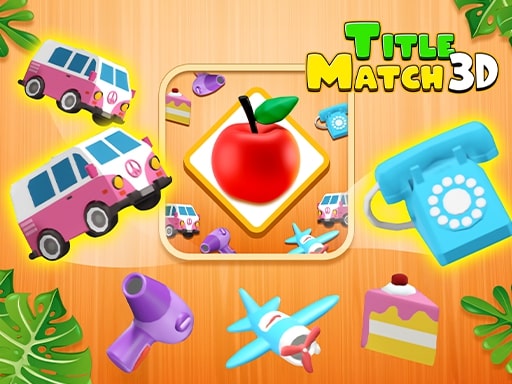 Tiled Match Three 3D online Puzzle game
