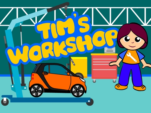 Tims Workshop: Cars Puzzle online game