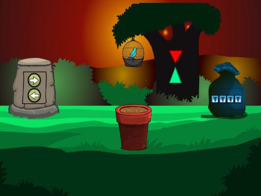 Tiny Blue Bird Escape online game