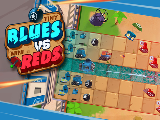 Tiny Blues Vs Mini Reds online game