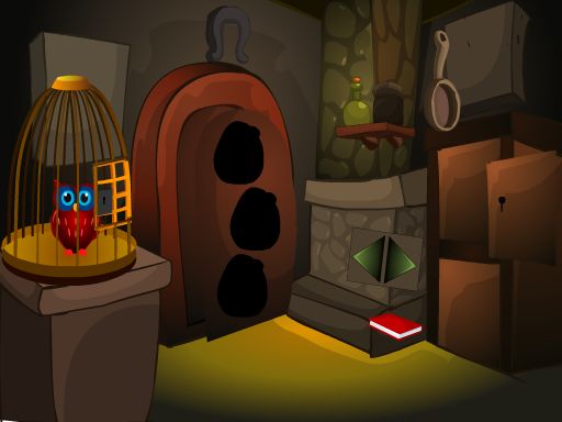 Tiny Red Owl Escape online game