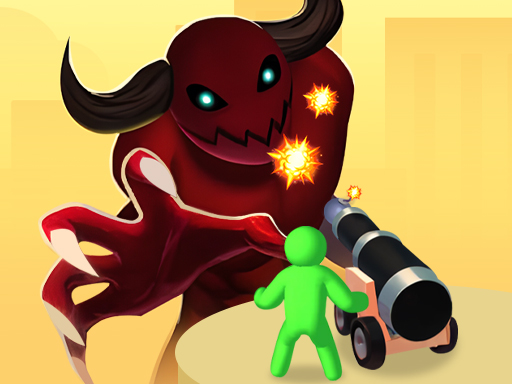 Titans Defense Run online Arcade game