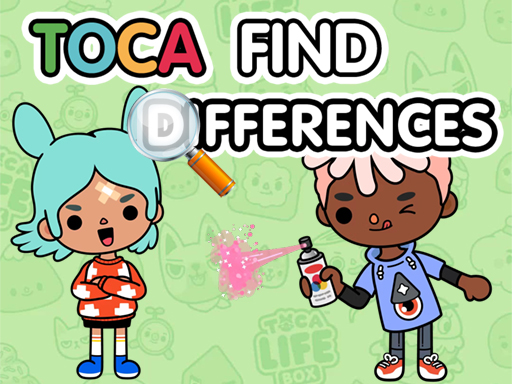 Toca Find The Differences online Puzzle game
