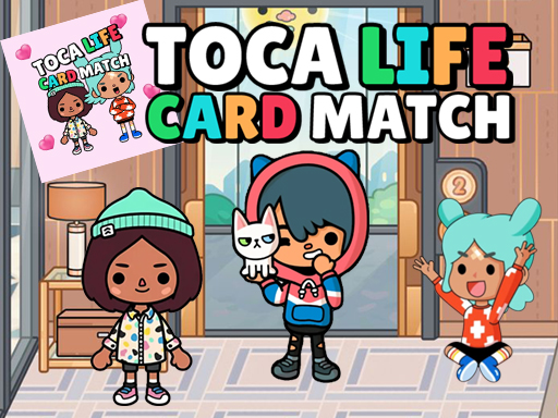 Toca Life Memory Card Match online game