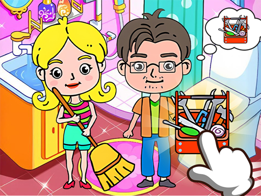 Toka Boka Home Clean Up Design online game