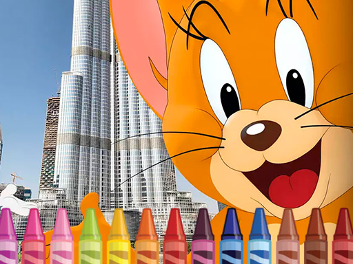 Tom and Jerry Coloring online game