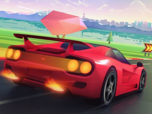 Toon Horizon Car Chase online Arcade game