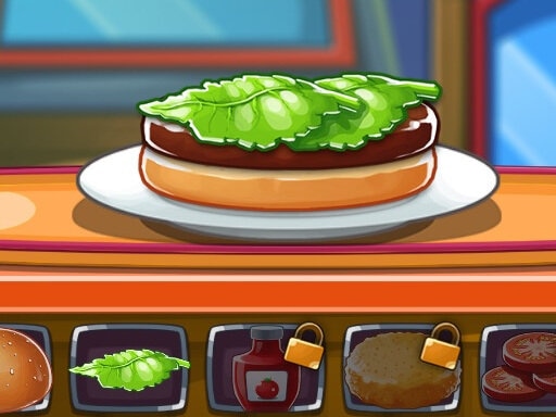 Top Burger Chef online Girls game