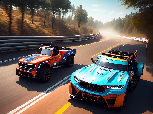 Top Down Truck Racing online Racing game