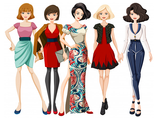 Top Model Girls Puzzle online game