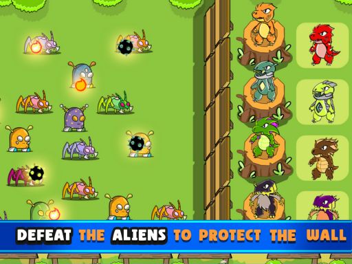Tower Defense: Dragon Merge online Hypercasual game