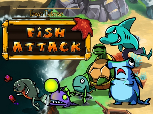 Tower Defense : Fish Attack online game