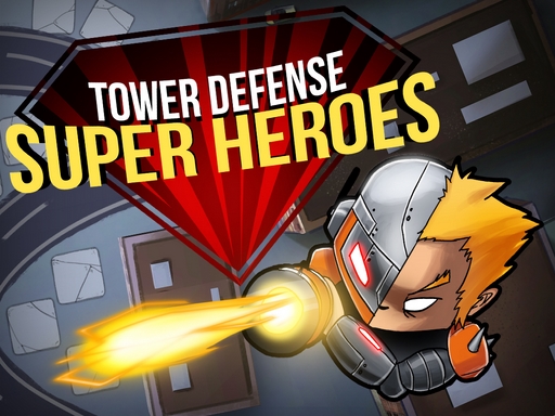 Tower Defense : Super Heroes online Boys game