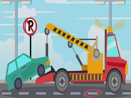 Towing Trucks Differences online Puzzle game