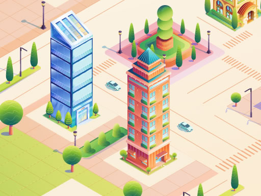 Town Builder online Puzzle game