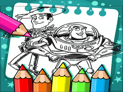 Toy Story Coloring Book online Puzzle game
