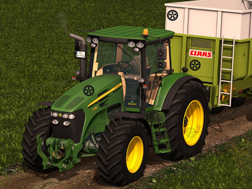 Tractors Hidden Tires online Puzzle game