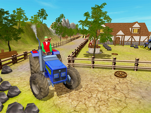 Tractors Simulator 3D: online Arcade game